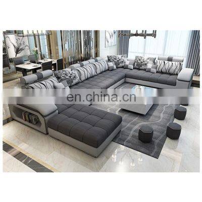 CBMmart Top quality fabric leather optional furniture living room sofa