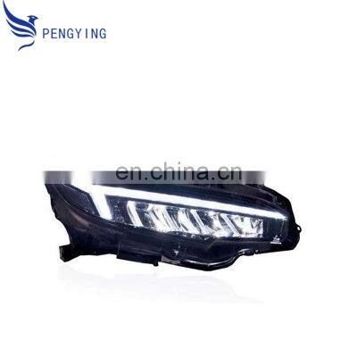 Factory direct selling waterproof high quality popular auto tail lamp for Honda CIVIC X Coupe