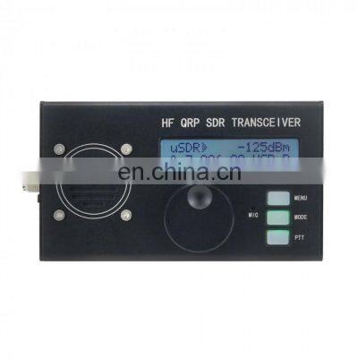 USDX USDR HF QRP SDR Transceiver SSB/CW Transceiver 8-Band 5W DSP SDR Black Shell With Mic photo-4