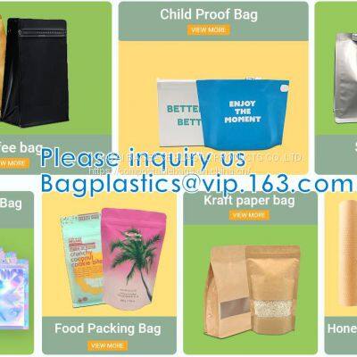 Metallized Zip Bags, Metallised Zip Pouch, Grab-and-go Snacking, Zipfoil, Multi-Purpose, Fridge Food Cover photo-5