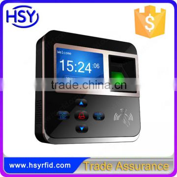 HSY-F211 Security door access system RFID finger access control time recording attendance machine