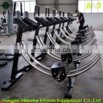 Abs Coaster Swing Commercial Gym Machine Club Stainless Steel Plate Loaded Abdominal Crunch Machine photo-2