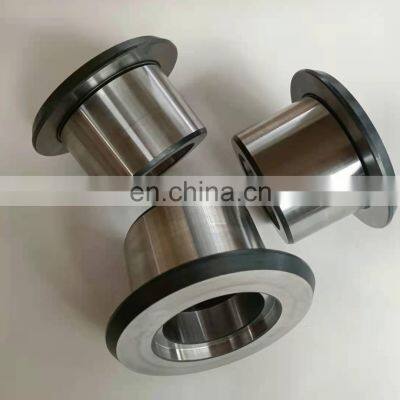 TEHCO High Carbon Steel GCr15 Excavator Bushing With Cross Oil Grooves of Heat Treatment 52-58 HRC Construction Machine Bushing.