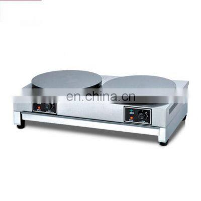 Hot Selling double Head Commercial Electric Crepe Maker Machine for sale