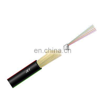 Hanxin 19 Years Fibra Optica Manufacturer Micro Diameter Duct Coaxial 12 24 32 36 Core Jet Outdoor Fiber Optic Cable photo-3
