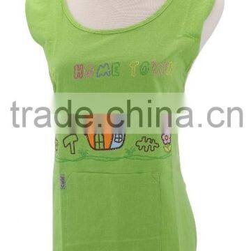 2015 Hot Selling manufacturer custom oilproof kitchen apron