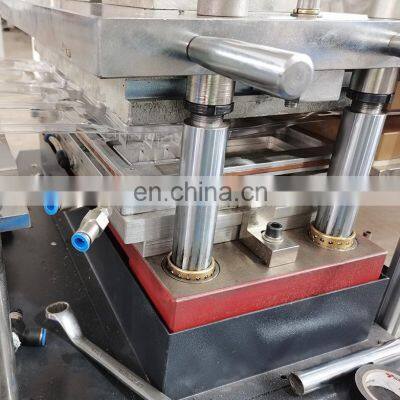 PCL450 Clear Plastic PET 6 Wax Candle Melt Clamshell Candle Trays Forming Machine photo-2