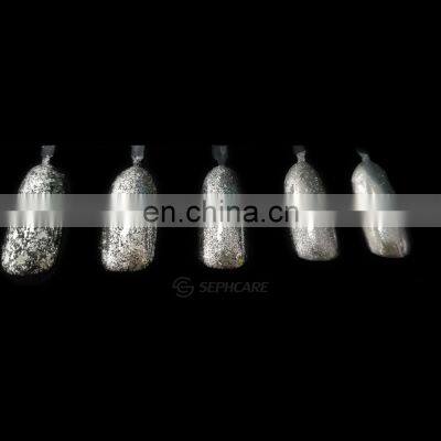 Sephcare Best Selling Super Shine Mirror Silver Effect Nail Art Powder photo-3