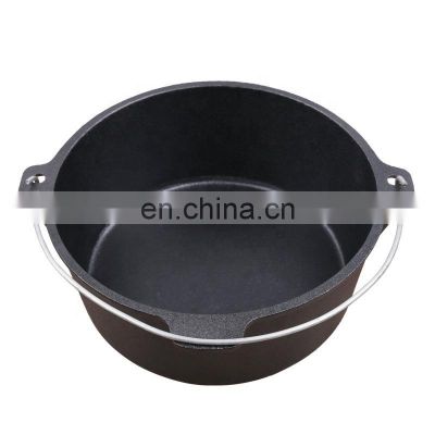 Outdoor camping Cauldron and Dutch Oven Deep Camp Cast Iron Pot