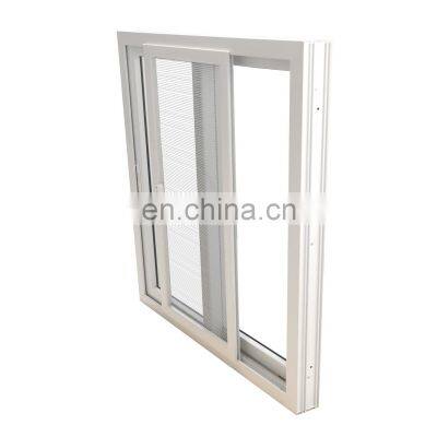 Pvc sliding glass window pvc window china pvc glass  mosquito netting and sliding window