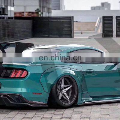 Factory Directly Sale Car Parts Body Kits For Ford Mustang Robot Front Rear Car Bumper With Grille Hood Front Lip Side Skirt photo-3