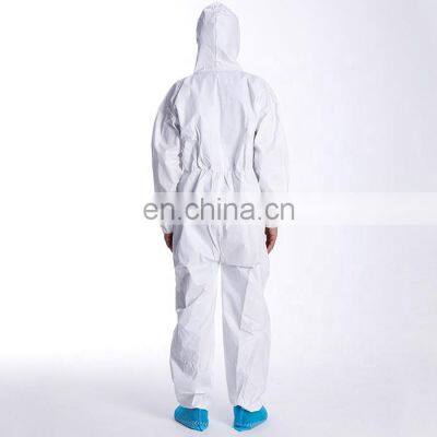 High Quality Safety PPE Nonwoven Light Duty Disposable Coverall Type5 6 photo-2