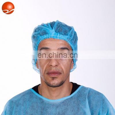 Disposable PP Non woven strip clip cap bouffant head cover Hair Net