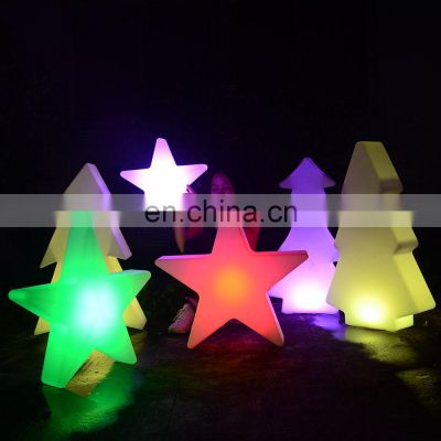 large outdoor Christmas decorations/outdoor indoor waterproof led lights tree top led star outside ceiling light tree garden