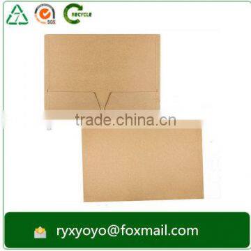 China Wholesale Advsertising Kraft Paper File Folder With Pcokets photo-3