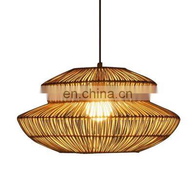 Hot Sale Ceiling Light Fixture Pendant Light,Natural Rattan Lampshade Decorative High Quality Cheap WHolesale