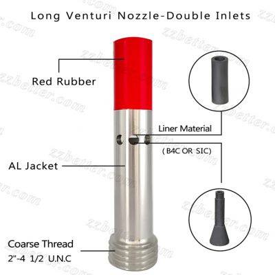 Boron Carbide Silicon Carbide Venturi Sandblasting Nozzles photo-3