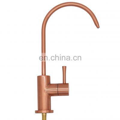 Latest Amecan market popular Rose Gold kitchen faucet water filter taps and Kithecn Faucets