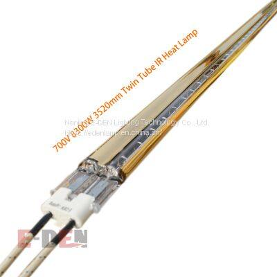 700V 8300W Twin Tube Quartz Infrared Heater Lamp photo-4