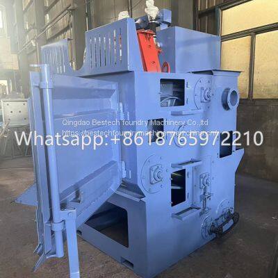 tumble belt shot blasting abrator machine rubber tracked shot blasting machine