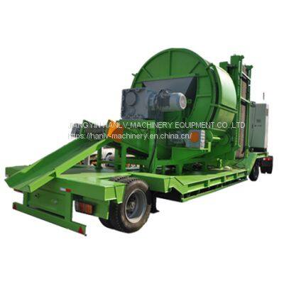 mobile tire shredder