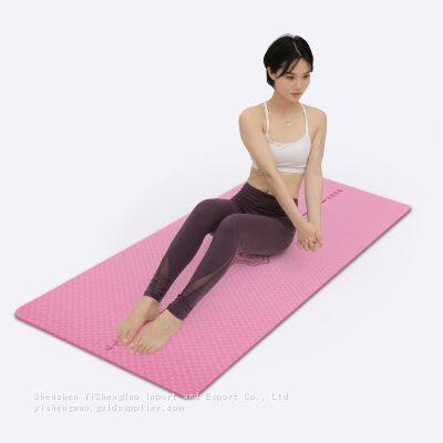 Ewedoos Eco Friendly Yoga Mat With Logo Travel Non Slip Yoga Mat Tpe Material photo-2