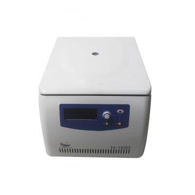 High Speed Centrifuge Lab Centrifuge 18500 rpm  Brushless motor For Medical H-1650