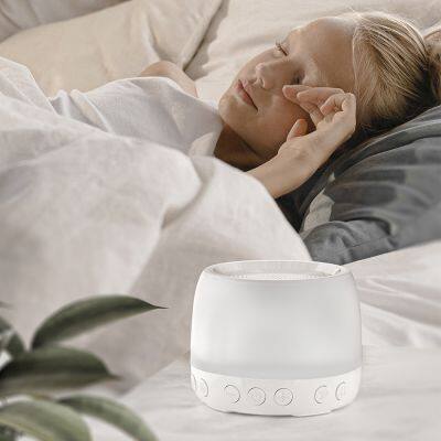 5 Auto off Timer 7 Colors Nursery Night Light for Baby Sleep Sounds 2 in 1 White Noise Machine photo-2