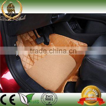 high quality car carpet, leather 5d car mat