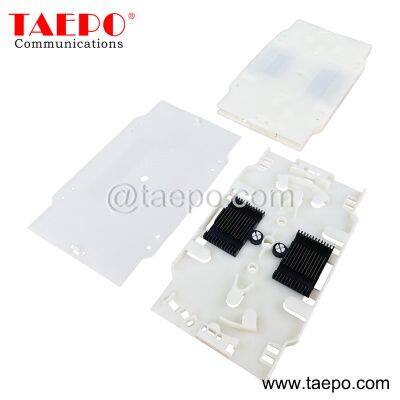 Sample Free 24 fibers plastic Fiber optic splice cassette from China Manufacturer TAEPO for Sale