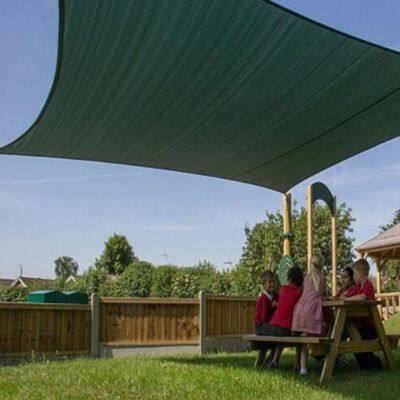 90% Square Sun Shade Sails Garden Awnings Outdoor Sunshade Net Car Cover