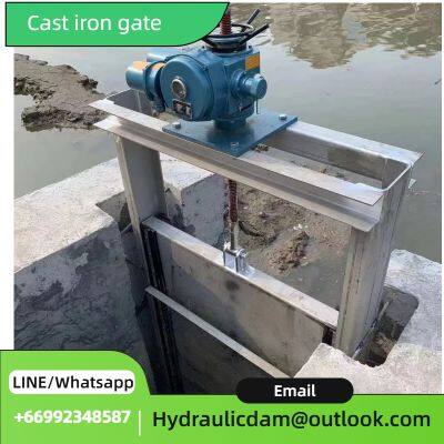 High Precision Cast Iron Sluice Gate - Suitable for Reservoir, Canal, Sewage Treatment Project photo-3