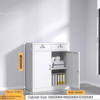 Armoire à dossiers en métal moderne de grande capacité avec étagères réglables pour bureau et école - Cadre ultra-mince - ODM/OEM photo-3