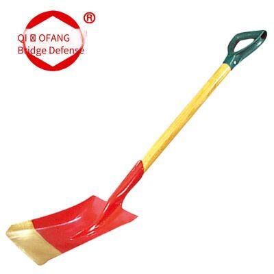 Explosion-proof Handle-mounted Square Shovels Made of Beryllium Bronze, Aluminum Bronze, and Brass, Explosion-proof Tools Without Sparks