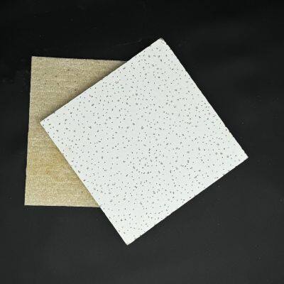 595x595mm USG Mineral Fiber Panel 12mm Moisture Proof RH90 Ceiling Board photo-2