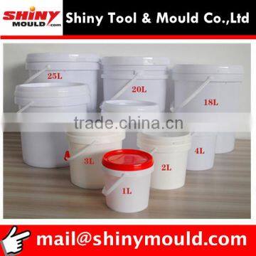 1L 2L 3L 4L 5L 10L 15L 20L oval plastic packaging barrels bucket mould