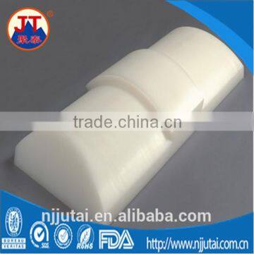 Wear resistant CNC white UHMWPE block