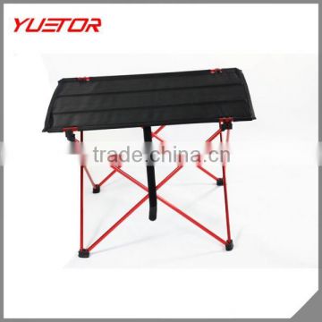 adjustable aluminium camping table