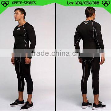 OEM ODM FACTORY custom compression tight shirts, compression wear for man, Fitness compression tshirts