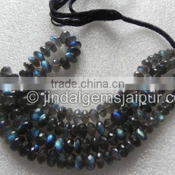Wholesale Fine Quality Labradorite Far Faceted Roundelle Beads