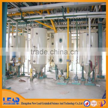 10-600T/D Engery saving palm oil refining plant with CE ISO