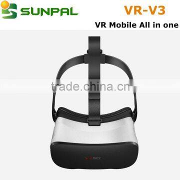 VR Box Mobile All in One 3D VR Glasses Google Player CX-V3 Newest Product 2016