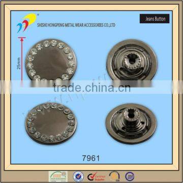 zinc alloy metal buttons for jeans