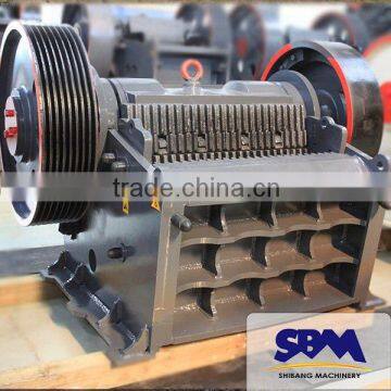 SBM 50-800 tph high performance jaw crusher plant for Goethite