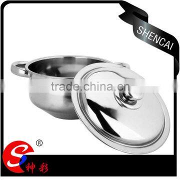 2016 new design stainless steel soup pot/ kitchen utensils/ cookware set