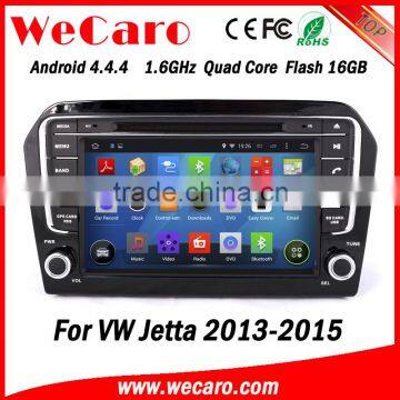 Wecaro WC-VJ8011 Android 4.4.4 car stereo 1024 * 600 for jetta navigation WIFI 3G 16GB Flash 2013 2014 2015