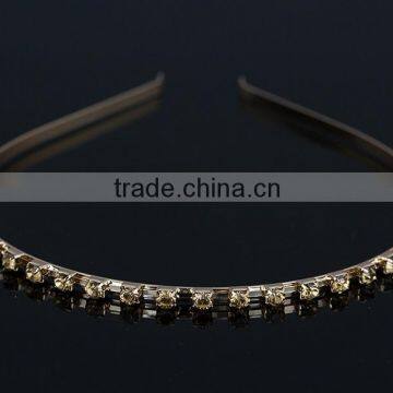 Fashion Gold Plated Spiring Metal Women Hairbands Hair Bridal Hair Accessories photo-4