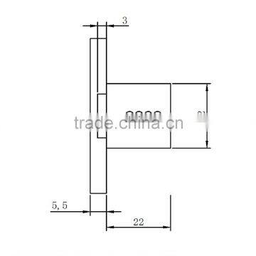 Drawer Lock - CP photo-2