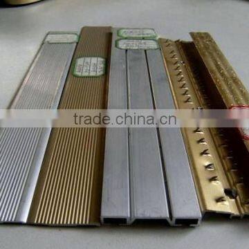 Silver or bronze color anodized aluminum extrusion profile (anodized aluminum profiles, anodized aluminum frame)