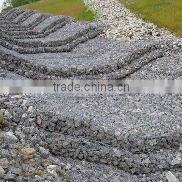 Galvanized Iron Wire Gabion Box PVC coated gabion box